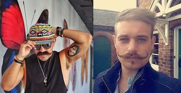 Handlebar Moustache Styles